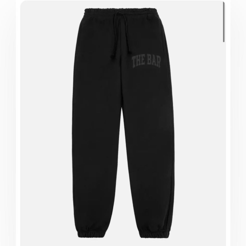 The Bar VARSITY SWEATPANTS BLACK XL never worn
